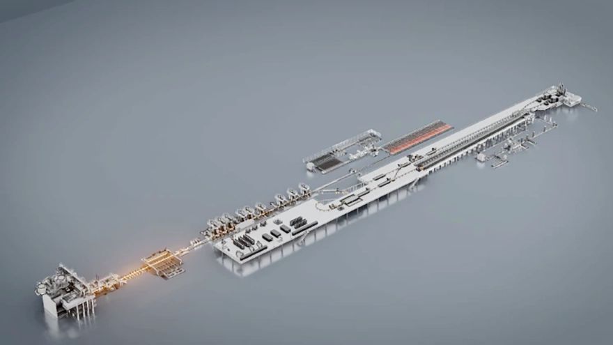 New long products mill for Romania