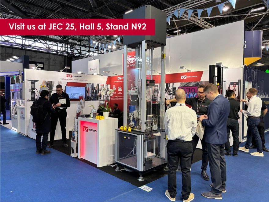 Composites testing demonstrations at JEC World 2026